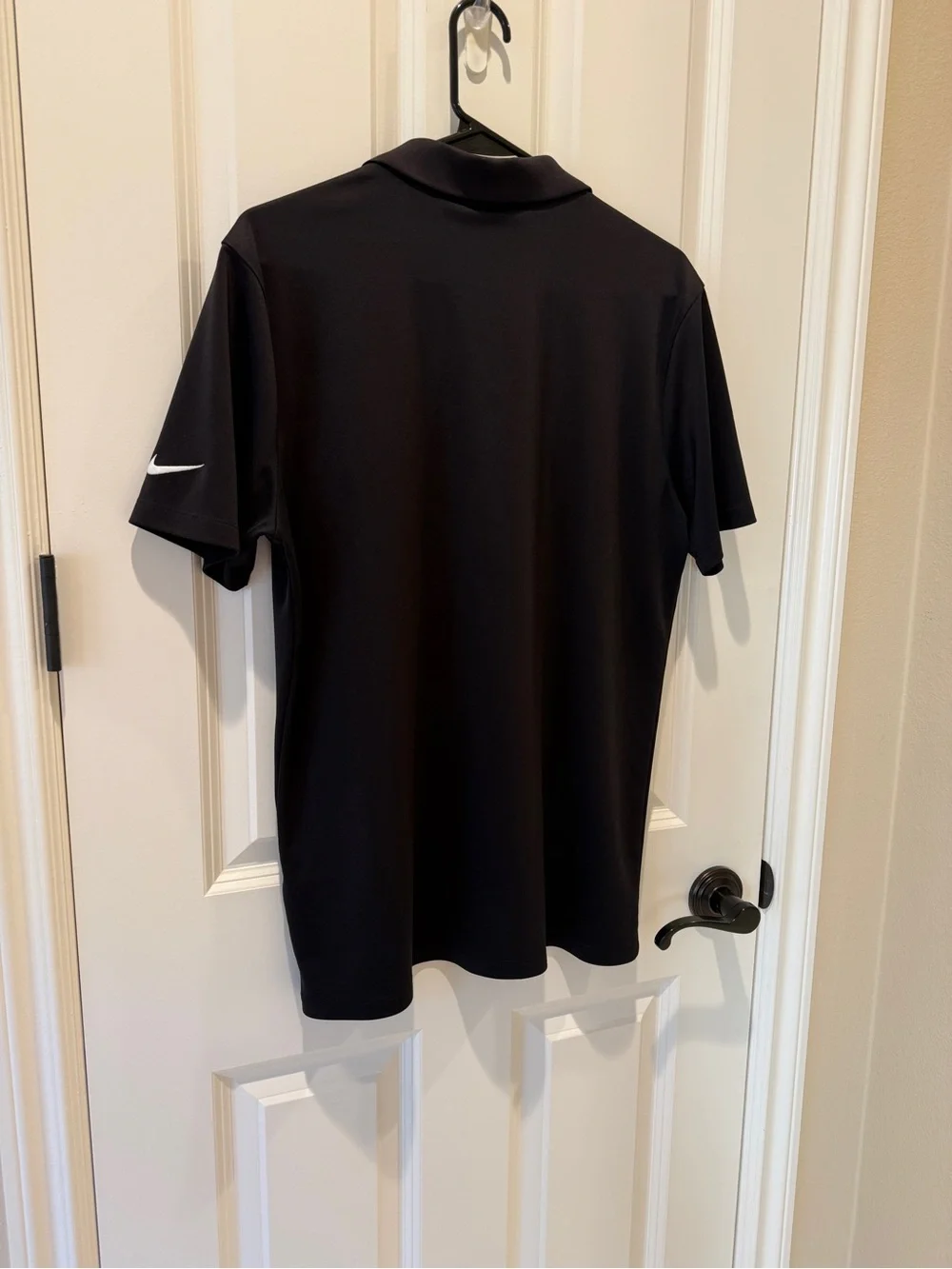 Nike Black and White Short Sleeve Polo Pair